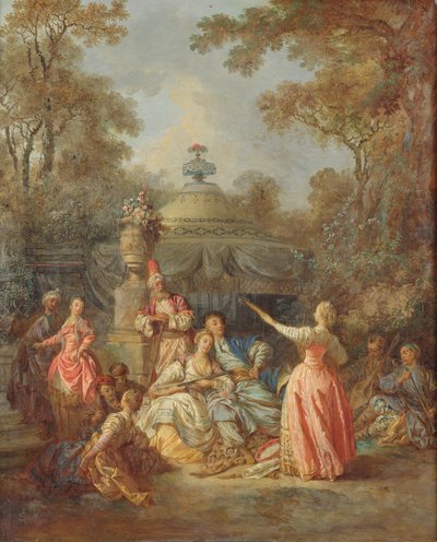 Russian Concert, 1770 by Jean Baptiste Leprince